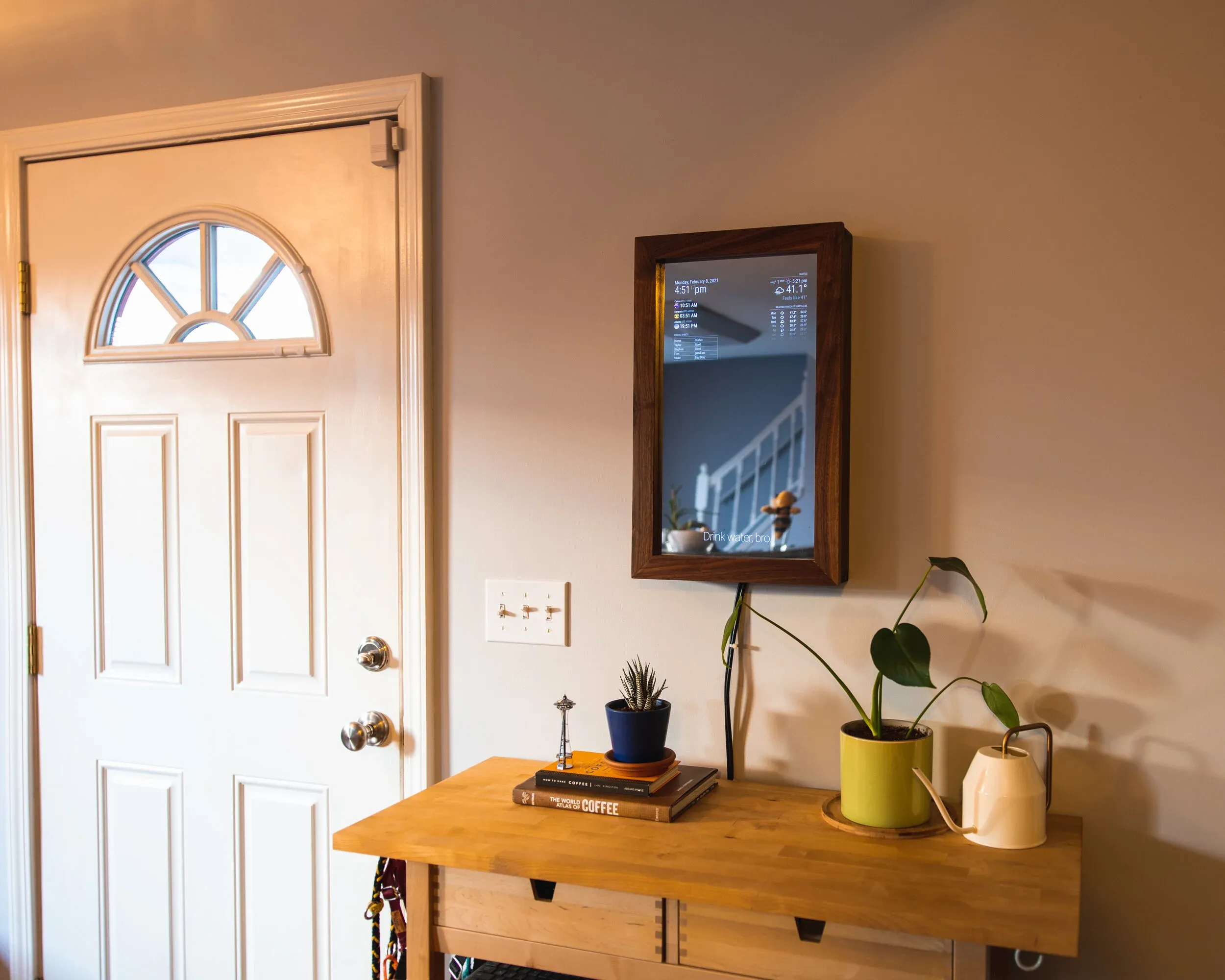Magic Mirror Build in Walnut
