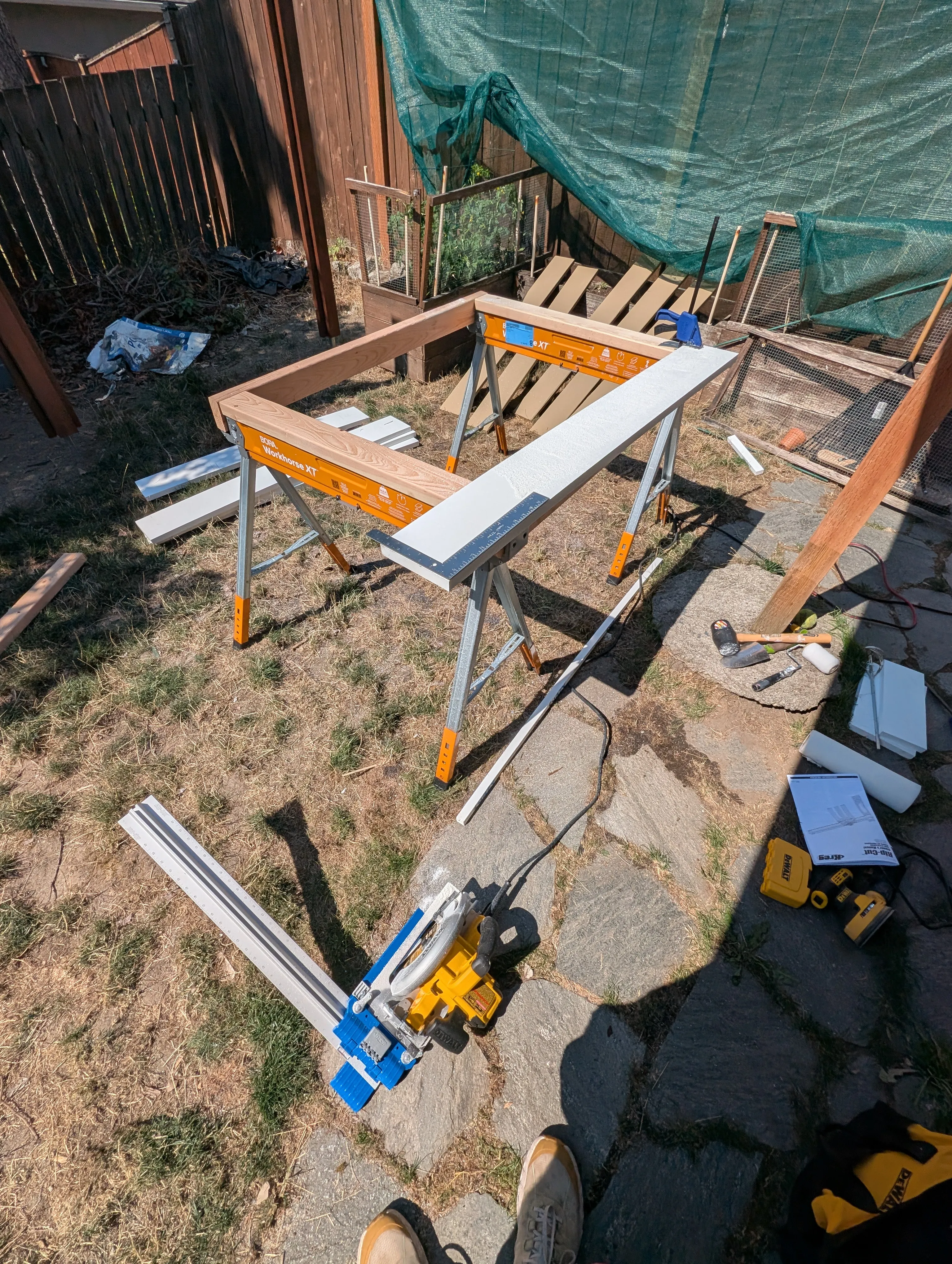 Replace porch treads and risers 9